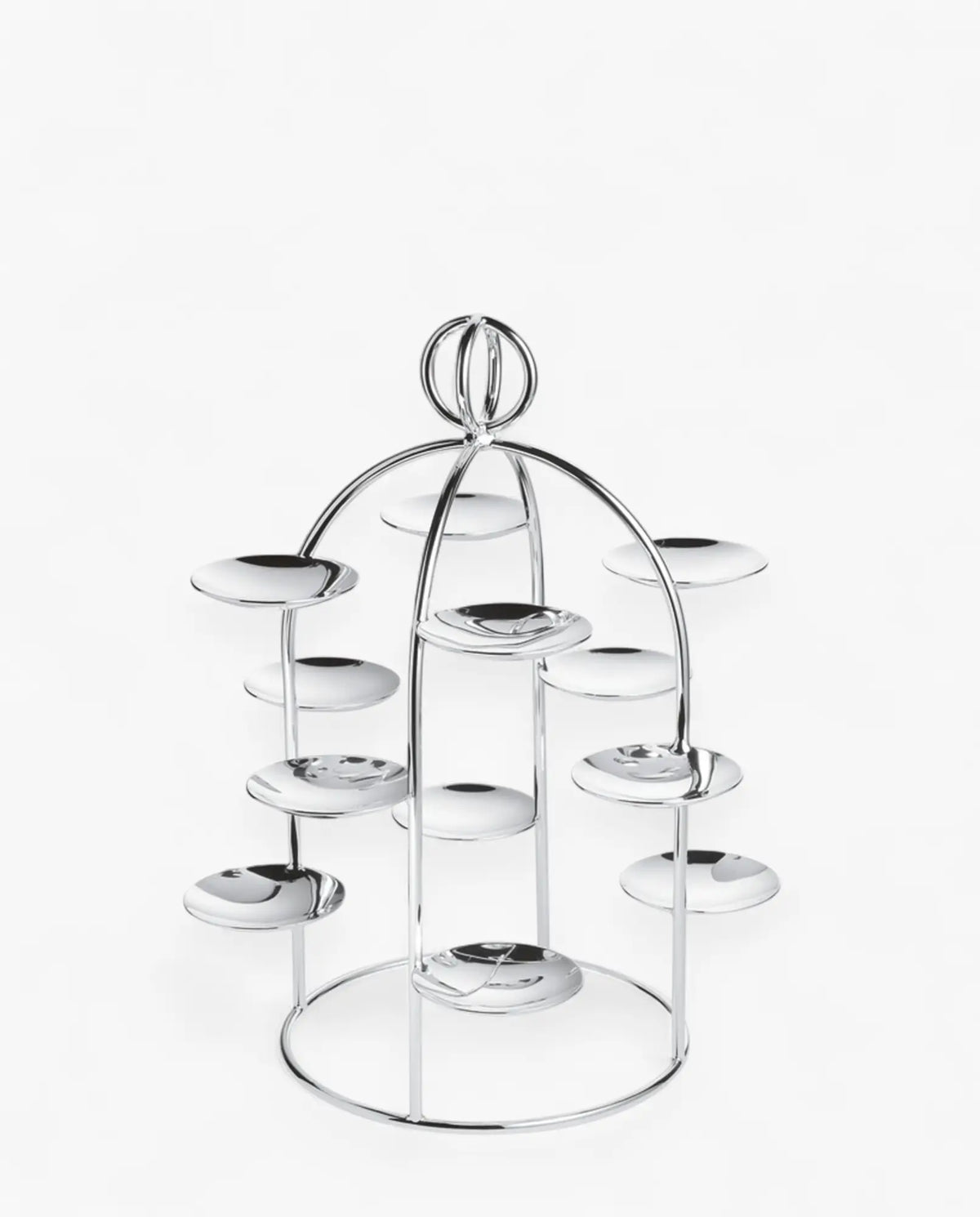Ercuis Latitude pastry stand silver plated