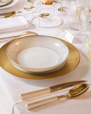 Ercuis Miroir Diamant 24-piece cutlery set silver plated - Buy now on ShopDecor - Discover the best products by ERCUIS design