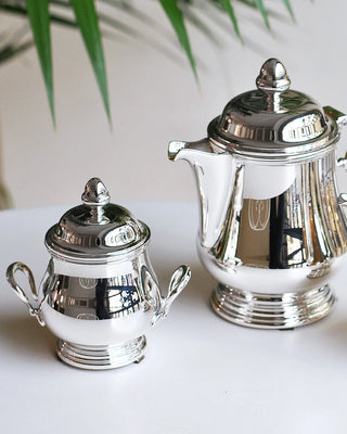 Ercuis Rencontre sugar bowl silver plated - Buy now on ShopDecor - Discover the best products by ERCUIS design
