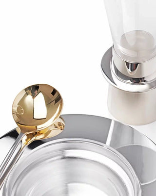 Ercuis Saturne caviar and vodka set silver plated - Buy now on ShopDecor - Discover the best products by ERCUIS design