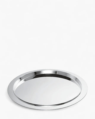 Ercuis Saturne round tray Stainless steel - Buy now on ShopDecor - Discover the best products by ERCUIS design