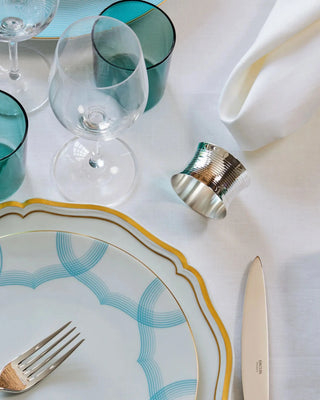 Ercuis Sélection Ronds de Serviettes napkin ring XL transat silver plated - Buy now on ShopDecor - Discover the best products by ERCUIS design