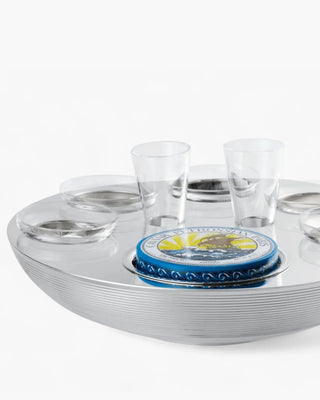 Ercuis Transat 5 caviar and 2 vodka holders silver plated - Buy now on ShopDecor - Discover the best products by ERCUIS design