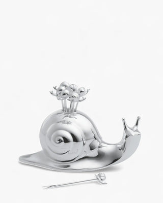 Ercuis Tuileries 8-pick fork set for snails silver plated - Buy now on ShopDecor - Discover the best products by ERCUIS design