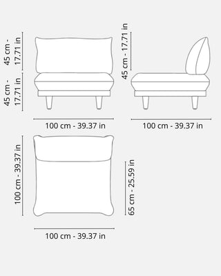 Fatboy Paletti Seat modular armchair