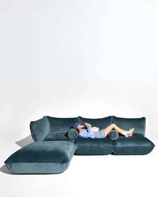 Fatboy Sumo Corner Seat modular corner velvet armchair