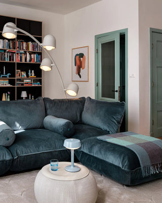 Fatboy Sumo Hocker modular velvet sofa
