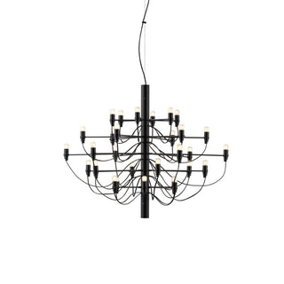 Flos 2097/30 Frosted Bulbs pendant lamp Matt black - Buy now on ShopDecor - Discover the best products by FLOS design