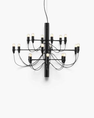 Flos 2097 pendant lamp with frosted bulbs