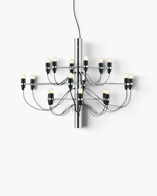 Flos 2097 pendant lamp with frosted bulbs