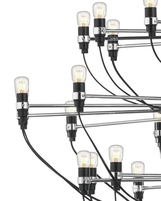 Flos 2097 pendant lamp with frosted bulbs