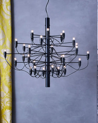 Flos 2097 pendant lamp with frosted bulbs