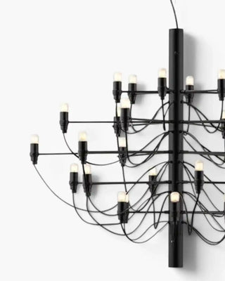 Flos 2097 pendant lamp with frosted bulbs