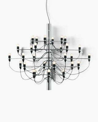 Flos 2097 pendant lamp with frosted bulbs