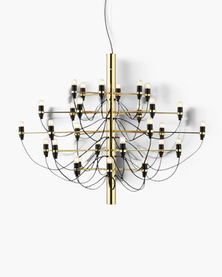 Flos 2097 pendant lamp with frosted bulbs
