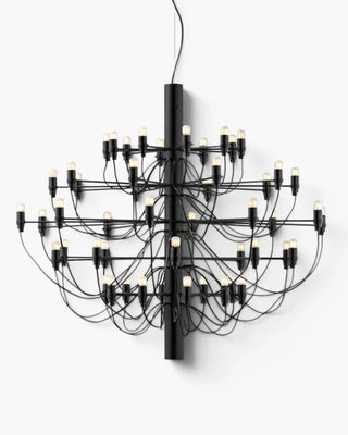 Flos 2097 pendant lamp with frosted bulbs