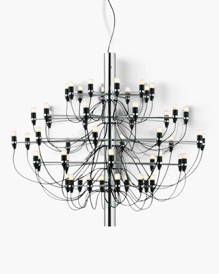 Flos 2097 pendant lamp with frosted bulbs