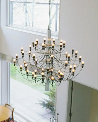 Flos 2097 pendant lamp with frosted bulbs