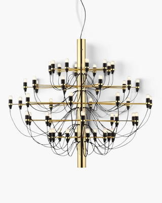Flos 2097 pendant lamp with frosted bulbs