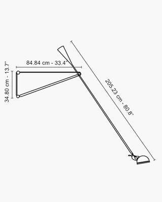 Flos 265 adjustable wall lamp - Buy now on ShopDecor - Discover the best products by FLOS design