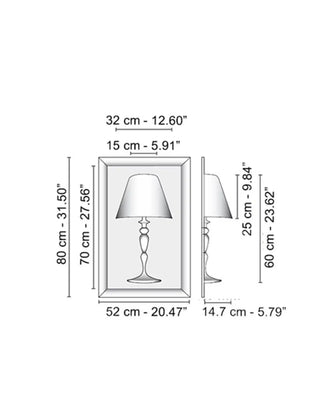 Flos Abajourd'hui wall recessed lamp
