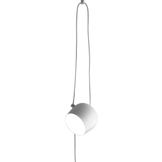 Flos AIM pendant lamp with ceiling rose included White - Buy now on ShopDecor - Discover the best products by FLOS design