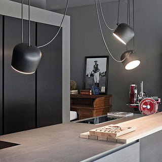 Flos AIM Small pendant lamp with ceiling rose included - Buy now on ShopDecor - Discover the best products by FLOS design