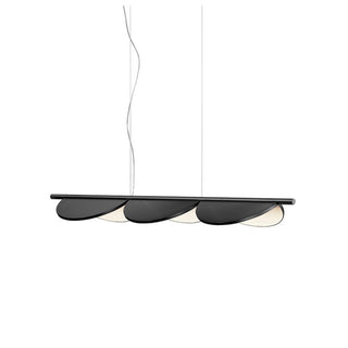 Flos Almendra Linear S3 pendant lamp LED 130 cm. 110 Volt Flos Almendra Anthracite - Buy now on ShopDecor - Discover the best products by FLOS design