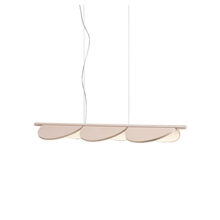 Flos Almendra Linear S3 pendant lamp LED 130 cm. 110 Volt Flos Almendra Nude - Buy now on ShopDecor - Discover the best products by FLOS design