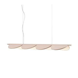 Flos Almendra Linear S4 pendant lamp LED 166 cm. 110 Volt Flos Almendra Nude - Buy now on ShopDecor - Discover the best products by FLOS design