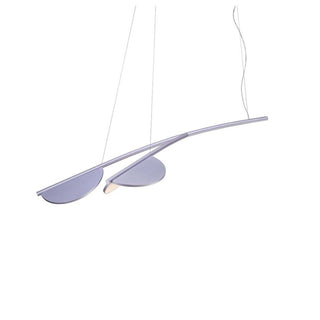 Flos Almendra Organic S2 Short pendant lamp LED 132 cm. Flos Almendra Lilac Metallized - Buy now on ShopDecor - Discover the best products by FLOS design