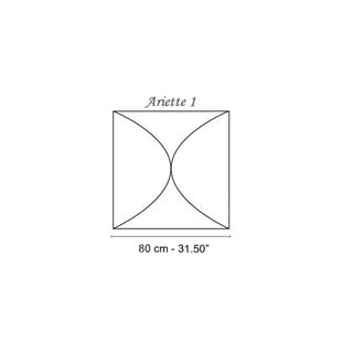 Flos Ariette 1 wall lamp beige - Buy now on ShopDecor - Discover the best products by FLOS design