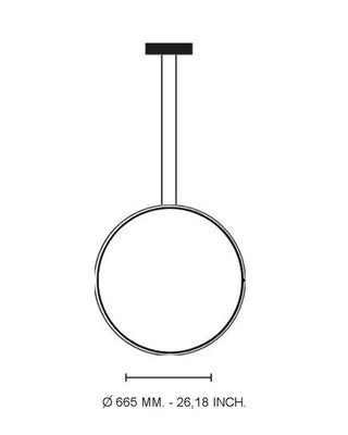 Flos Arrangements Round LED pendant lamp