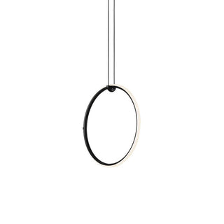 Flos Arrangements Round Small pendant lamp LED black diam. 39.8 cm. - Buy now on ShopDecor - Discover the best products by FLOS design