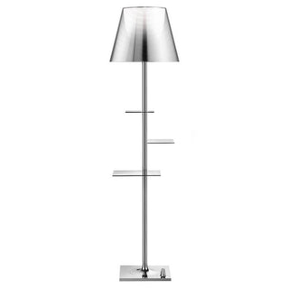Flos Bibliotheque Nationale floor lamp/bookshelf Silver - Buy now on ShopDecor - Discover the best products by FLOS design