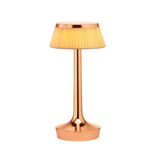 Flos Bon Jour Unplugged table lamp Flos Copper Fabric - Buy now on ShopDecor - Discover the best products by FLOS design