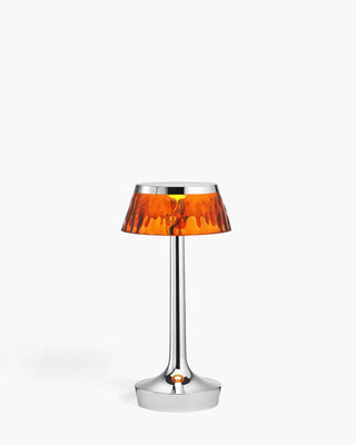 Lámpara de mesa portátil Flos Bon Jour Unplugged LED con corona