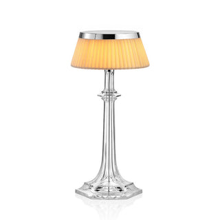 Flos Bon Jour Versailles Small table lamp Flos Chrome/Fabric - Buy now on ShopDecor - Discover the best products by FLOS design