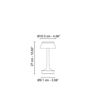 Flos Bon Jour Unplugged table lamp - Buy now on ShopDecor - Discover the best products by FLOS design