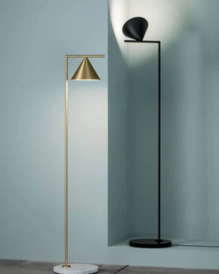 Flos Captain Flint LED floor lamp with marble base