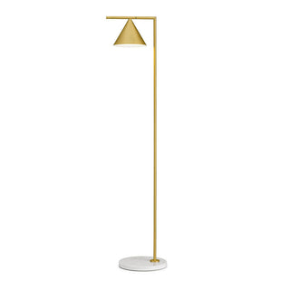 Flos Captain Flint floor lamp Brushed Brass - Buy now on ShopDecor - Discover the best products by FLOS design