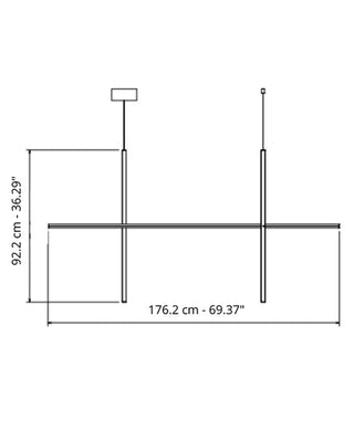 Candeeiro suspenso Flos Coordinates Suspension LED