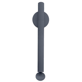 Flos Flauta Riga Indoor wall lamp LED h. 50 cm. Flos Flauta Anodized Blue Steel - Buy now on ShopDecor - Discover the best products by FLOS design