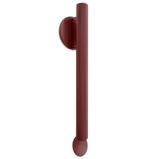 Flos Flauta Spiga Indoor wall lamp LED h. 50 cm. Flos Flauta Anodized Ruby Red - Buy now on ShopDecor - Discover the best products by FLOS design