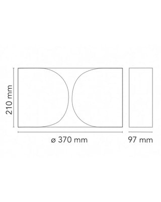 Flos Foglio wall lamp
