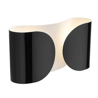 Flos Foglio wall lamp 37x21 cm. 110 Volt Black - Buy now on ShopDecor - Discover the best products by FLOS design