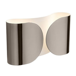 Flos Foglio wall lamp 37x21 cm. 110 Volt Black Nickel - Buy now on ShopDecor - Discover the best products by FLOS design