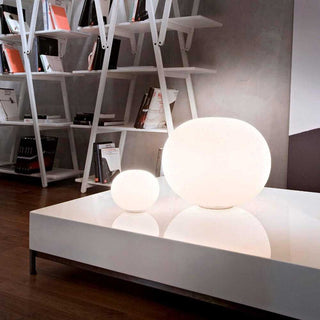 Flos Glo-Ball Basic 2 table lamp opal white 110 Volt - Buy now on ShopDecor - Discover the best products by FLOS design