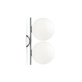 Flos IC C/W1 Double wall/ceiling lamp Chrome - Buy now on ShopDecor - Discover the best products by FLOS design