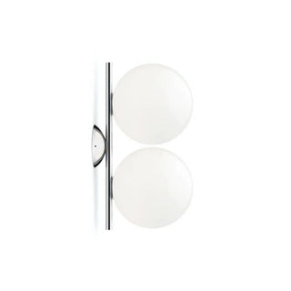 Flos IC C/W1 Double wall/ceiling lamp Chrome - Buy now on ShopDecor - Discover the best products by FLOS design